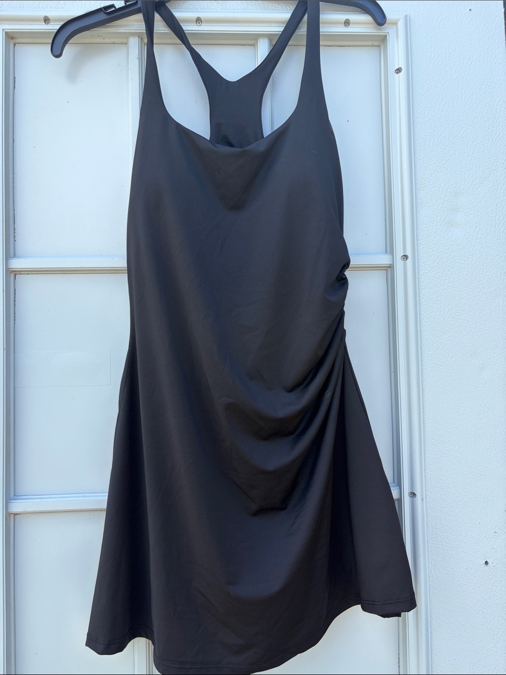 SHEIN Black Racerback Mini Dress